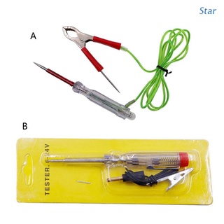 star indicador eléctrico toma de corriente detector de voltaje sensor de luz led lápiz de prueba