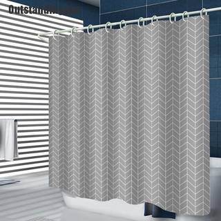 outstandingyou~ - cortina de ducha antimolde para baño, diseño geométrico, extra largo (1)
