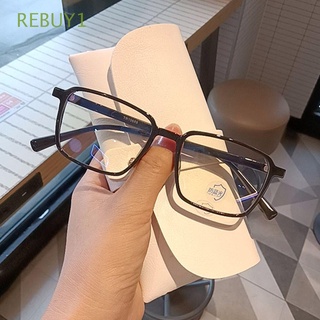 Rebuy1 lentes De Sol unisex con marco cuadrado/Estilo Coreano/Anti luz Azul