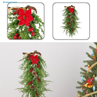 wismestreet realista colgante vid artificial navidad pino rama exquisita para el hogar (1)