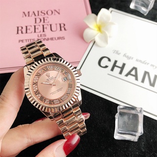 Reloj Rolex de acero inoxidable/reloj Rolex/reloj exquisito/reloj cuarzo/reloj de negocios/reloj de regalo/pareja