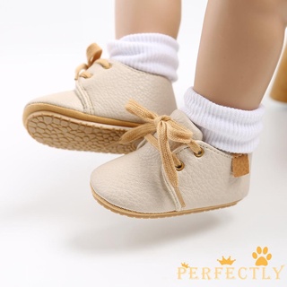 WALKERS Pft7-baby cordones zapatillas de deporte, otoño suela suave mocasines de bebé, recién nacido antideslizante primeros pasos zapatos