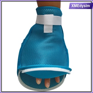 [XMEDYSLM] Finger Control Mitts,Hand Protector Padded Mitts, Safety Restraints Gloves for Dementia Elderly Patients,Universal
