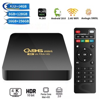 Caja De TV Compatible Con Resolución 4K 2.4GHz Ratón Inalámbrico Y Teclado