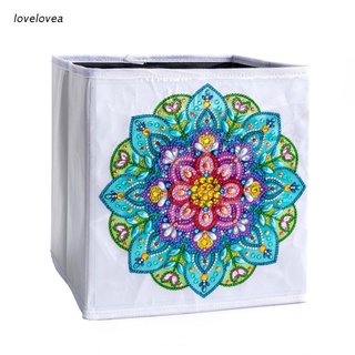 lov Mandala DIY Diamond Painting Storage Box Special Shaped Diamond Household Items