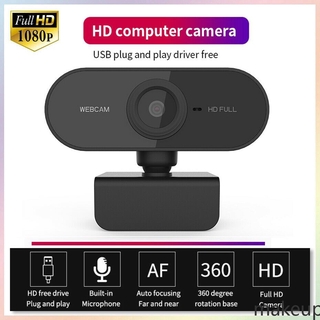 USB genuino 720P/1080P HD Webcam cámara Digital Web Cam con micrófono incorporado para ordenador portátil escritorio maquillaje
