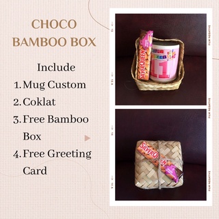 Tazas personalizadas Choco Box (precio usa envoltura de burbujas EXTRA)