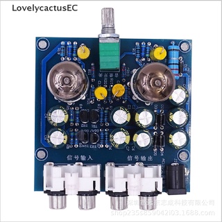 LovelycactusEC 6J1 Tubo Fiebre Preamplificador AMP Pre-Amplificador Placa Buffer DIY Kit 12V [Caliente]