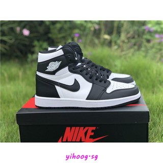 Nike Air Jordan 1 Retro High Negro/Blanco Zapatos De Baloncesto