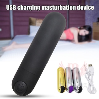 10 Velocidades USB Carga G Spot Masajeador Mini Balas Vibrador Fuerte Vibración Mujeres
