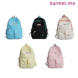 kar1 kawai mochila escolar kawaii mochila adolescente niñas bolsa de viaje lindo estudiante daypack mujer casual libro bolsas