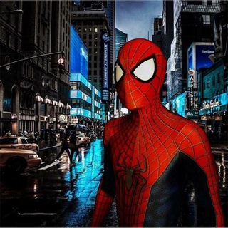The Amazing Spider-Man Cosplay Costume Spiderman Zentai Suit Halloween Adult (9)