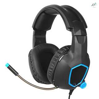 M SADES SA-818 3.5mm Wired Gaming Headsets Over Ear Headphones Noise Canceling Earphone with Microphone Volume Control for Laptop PS4 New XBOX ONE Smart Phone