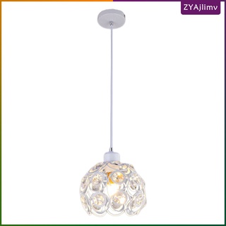 lámpara de araña de hierro de cristal con cordón ajustable colgante de luz de lámpara de lámpara de lámpara de iluminación para cafetería bar living