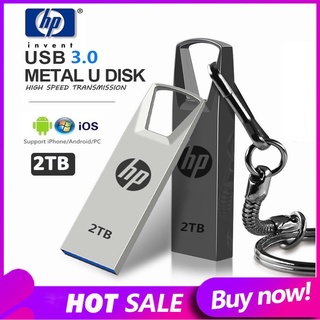 2021 HOT MINI HP Metal USB Flash Drive 2TB 1TB 512GB 256GB Pendrive + OTG Adaptador