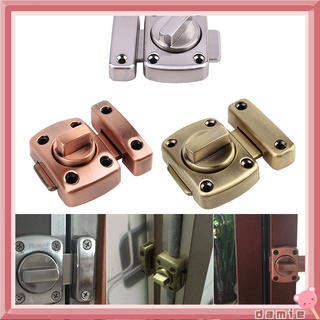 DM|Ready 1 Pcs Zinc Alloy Thick Anti-theft Security Door Rotate Latch Slide Lock for Gate Cabinet Window