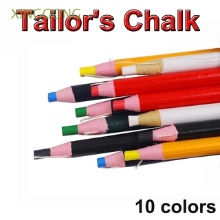 XINGGONG colorido sastre tiza sastre costura tiza rotulador dibujo herramientas de costura sin corte de cuero ropa de tela Crayon/Multicolor