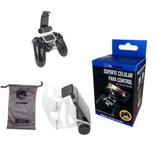 Soporte Celular Para Control PS4 DualShock 4 Clip Holder Clamp (1)