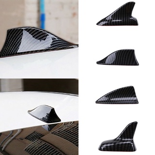 mianfeich - antena de fibra de carbono para coche, techo, aleta de tiburón, decoración de automóviles