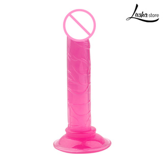 lushastore masturbación femenina suave consolador falso pene vagina punto g masajeador adulto juguete sexual (6)