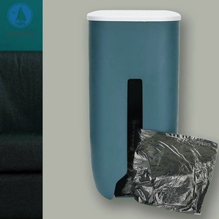 jsf dispensador de bolsas de plástico montado en la pared de comestibles bolsa de basura organizador para la cocina del hogar (8)