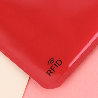 Lidu1 - Protector de tarjeta de crédito (10 unidades), diseño de RFID, bloqueo de identificación (2)