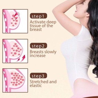 Crema de aumento de senos en el pecho reafirmante levantamiento de cuidado de senos extracto de piel pecho Pueraria masaje I6J2 (8)