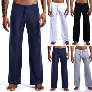 ropa de dormir para hombre pantalones de dormir pijama largo lounge fondos de yoga pantalones ropa de dormir