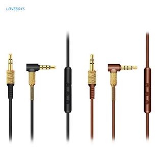 LOVEBOYS - Cable de Audio de repuesto para Marshall Major II, Monitor MID, con micrófono y Control de volumen