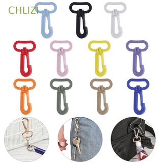 CHLIZI 5pcs Hardware Bags Strap Buckles Jewelry Making Collar Carabiner Snap Lobster Clasp Metal DIY KeyChain Bag Part Accessories Split Ring Pet Hook/Multicolor