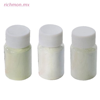 richmo 3 Color Bright Luminous Epoxy Resin Powder Pigment Set Glow in The Dark Colorant
