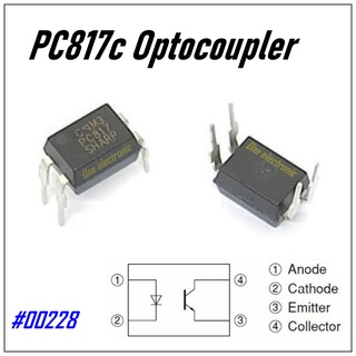 Pc817c PC817 Sharp optoacoplador DIP-4P circuito integrado Opto acoplador