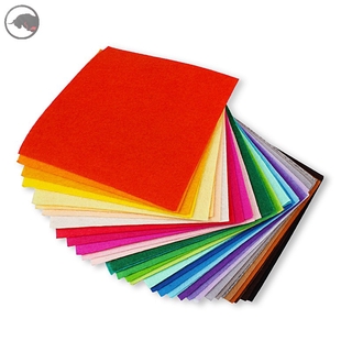 40 pzs hojas De tela no tejidas Para manualidades/Diy/multicolores/multicolores (3)