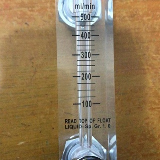 Rotámetro - medidor de flujo - 50-500 Ml/Min - tipo de Panel