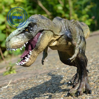 Gran Tyrannosaurus Rex dinosaurio modelo de navidad T-Rex niños para niño E6P7