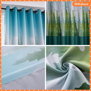 [listo stock] cortinas opacas de 40 x 79 pulgadas, barra moderna