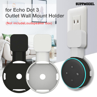<Speaker> Outlet Wall Mount Space Saving Stand Bracket Holder for Amazon Alexa Echo Dot