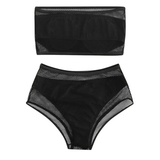 Jacksnyyqx Womens Padded Push-up Bra Bikini Set Swimsuit Bathing Suit Swimwear Beachwear