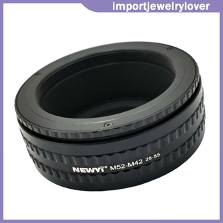 [importación] adaptador de anillo helicoide de enfoque m52 a m42 para lente de montaje de 17-31 mm