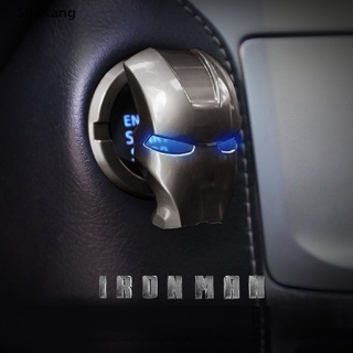 Skmy Iron Man - cubierta de botón de encendido para motor Interior del coche