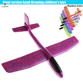 epp espuma de mano tiro de convolución avión al aire libre durable lanzamiento planeador avión niños juguete