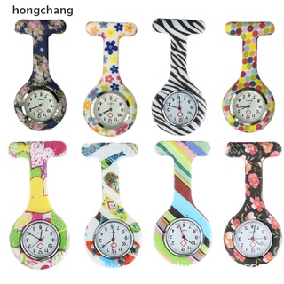 hongchang mujeres moda silicona bolsillo fob enfermeras reloj broche colgante reloj de cuarzo mx (1)