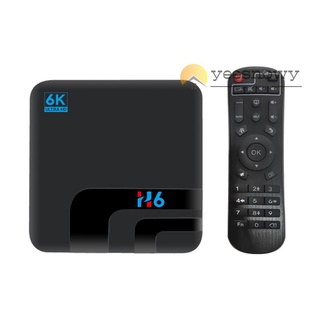 H6 Smart TV Box Android 10.0 Allwinner H6 UHD 4K Media Player 6K HDR 2GB / 16GB 2.4G WiFi 100M LAN USB3.0 H.265 VP9