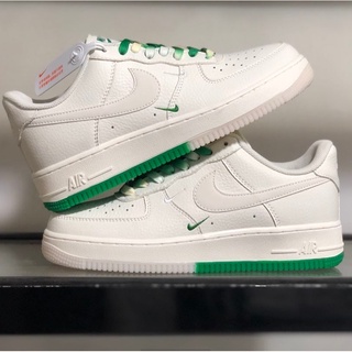 Tenis Nike Air Force One white Verde para hombre/mujer