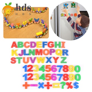 1 juego lindo colorido magnético nevera letras/números enseñando imanes educativos alfabeto