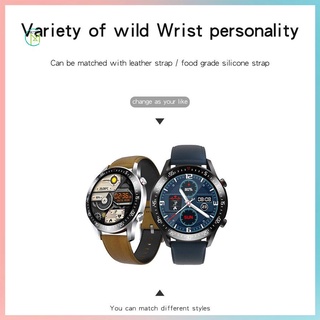 prometion c2 smart watch redondo dial hombres smartwatch pantalla táctil completa monitoreo de frecuencia cardíaca ip68 impermeable fitness reloj deportivo (8)