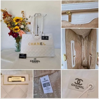 Bolsa Tote de Dama Chanel Blanco