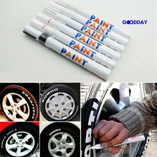Goodday rotulador Permanente De neumático De coche impermeable De 12 colores