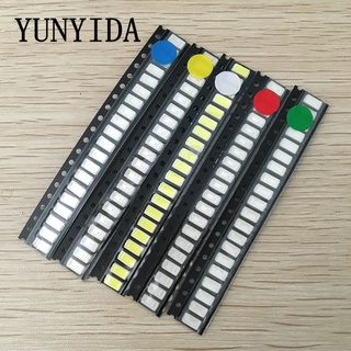 Yunyida 100pcs=5 colores x 20pcs SMD 5730 5630 LED diodo surtido Kit de diodo LED Kit verde/rojo/blanco/azul/amarillo componente electrónico