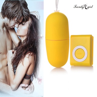 T.L mujeres vibrador salto huevo inalámbrico MP3 Control remoto vibrador juguetes sexuales productos